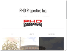 Tablet Screenshot of phdpropertiesinc.com